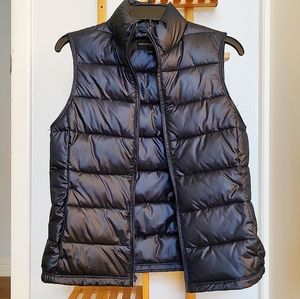 Dark Blue Banana Republic Puffer Vest